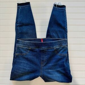 Spanx Dark Wash Skinny Jeans Jeggings Size XL